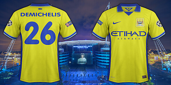 Man City 3rd/European away kit
