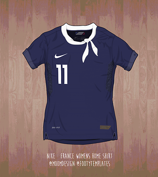 2015 Nike France Shirt ( Womens WC)