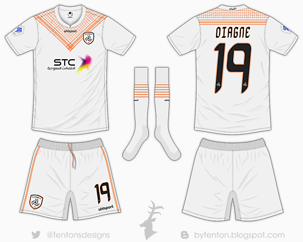 Al Shabab Riyadh Home Kit - Uhlsport [Azure League Matchday 3]