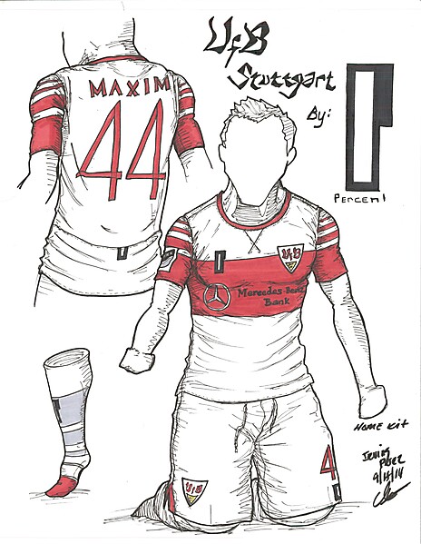 VFB Stuttgart - Home Kit - By Perceni (Intro to new brand)