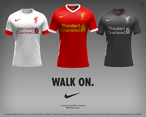 Liverpool Nike kits I