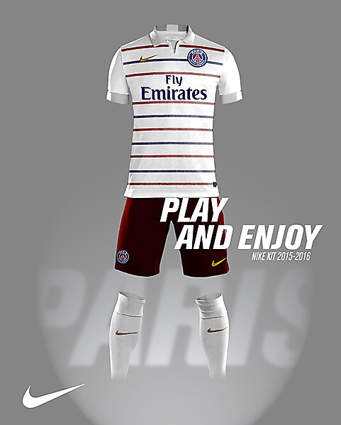 PSG Nike Kit Away 2015-2016