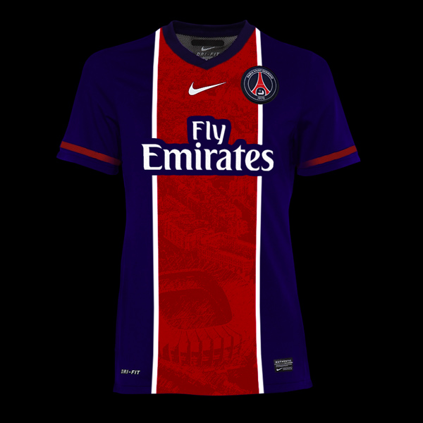 PSG "80's" Nike Limited Home 2015-2016
