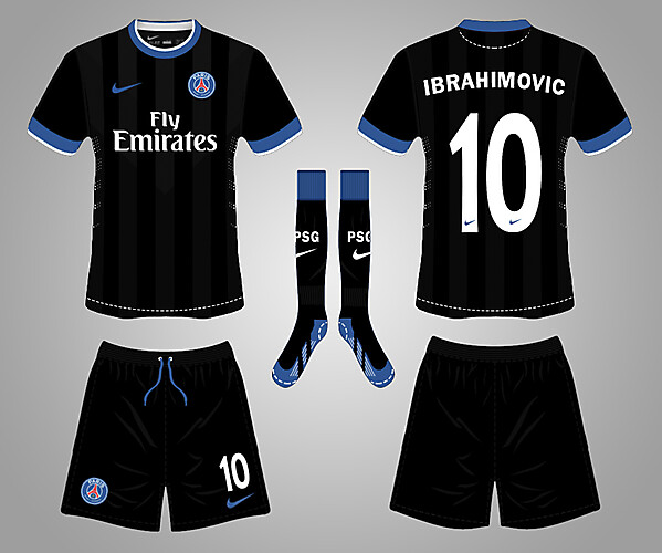 PSG black Kit