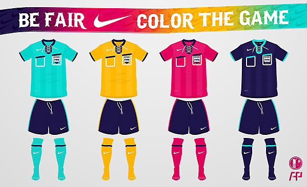 Nike Referee Kit Designs