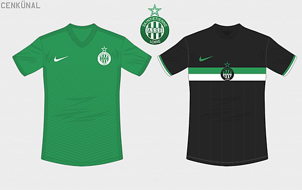 Saint Etienne 2015 - 2016 / With Nike