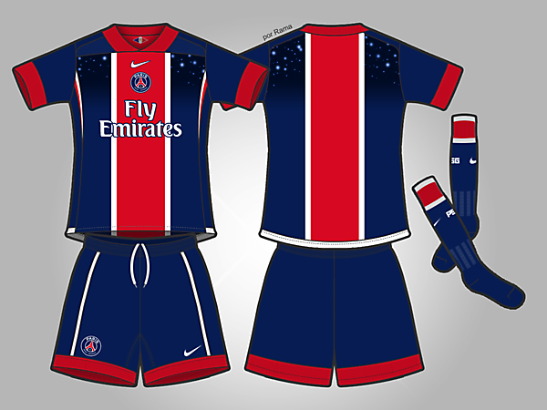 PSG Home - "Parisian night"