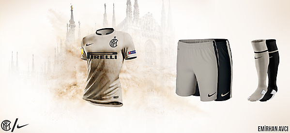 Inter 15/16 Away Kit Design