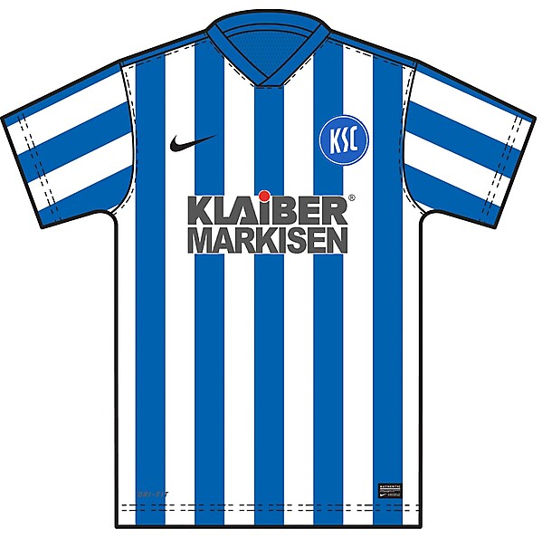 KSC - Karlsruher SC (HOME KIT)