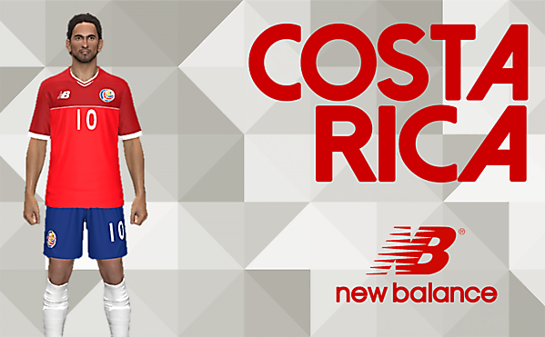 COSTA RICA new balance kit Home (CONCEPT)