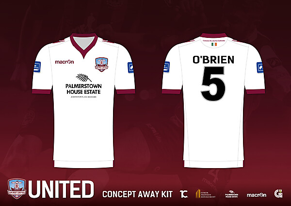 Galway United Away Kit - Macron