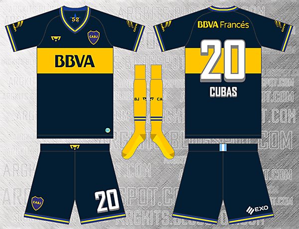 Boca Juniors - Home fantasy kit