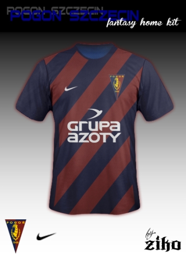 Polish Ekstraklasa Fantasy Kits Concepts - Pogon Szczecin