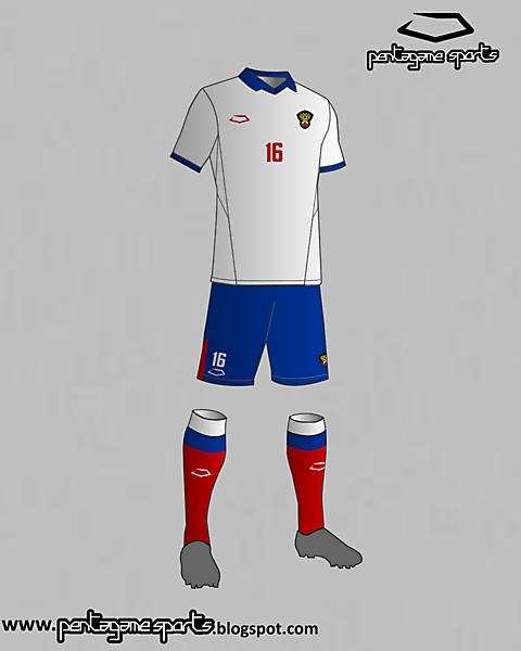 Russia National Team Away Kit 2016