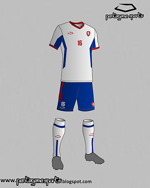 Czech Republic National Football Team Away Kit 2016