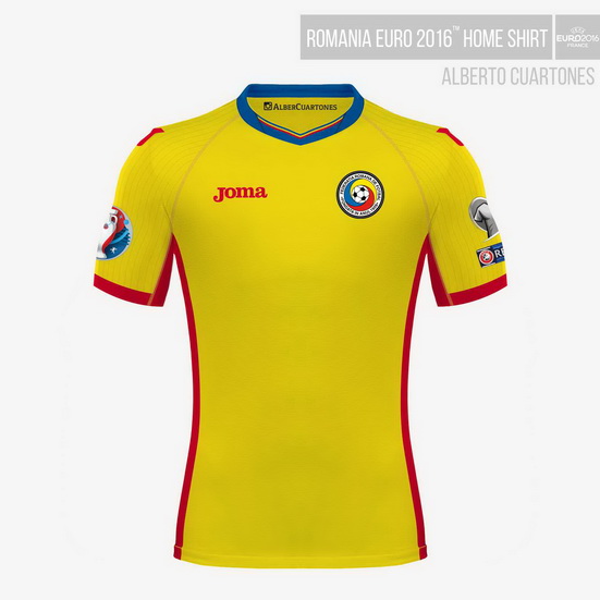 Romania UEFA EURO 2016™ Home Shirt