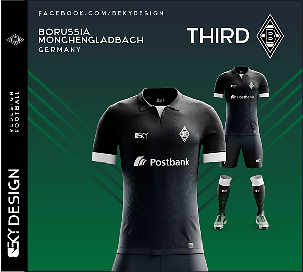 Borussia Mönchengladbach - Third V1 - by BEKY