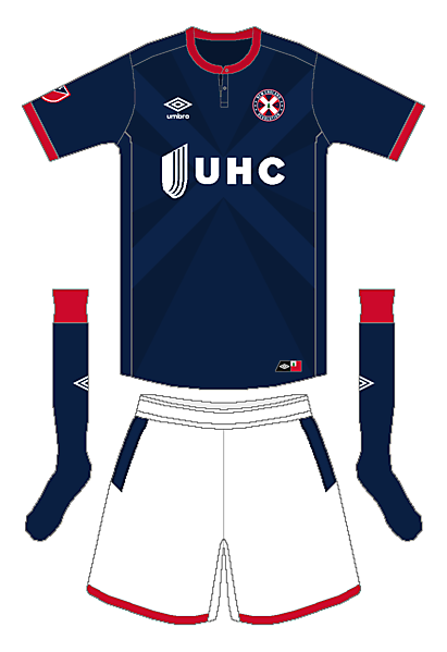 MLS x Umbro - New England Revolution Home
