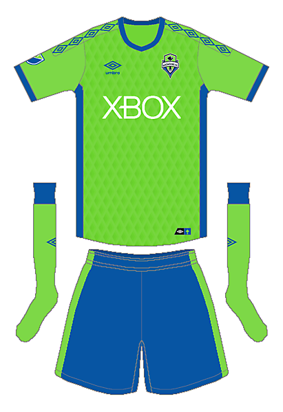 MLS x Umbro - Seattle Sounders Home