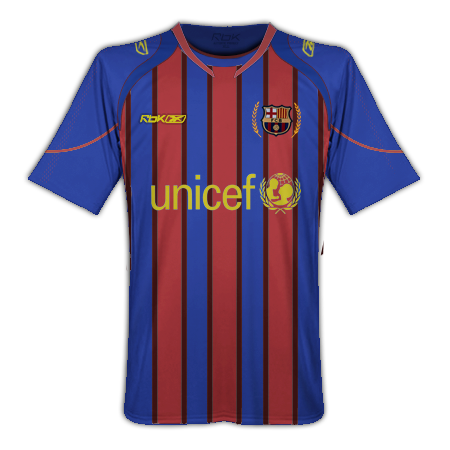 Barcelona Home, Away and Third