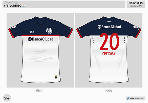 San Lorenzo | away kit