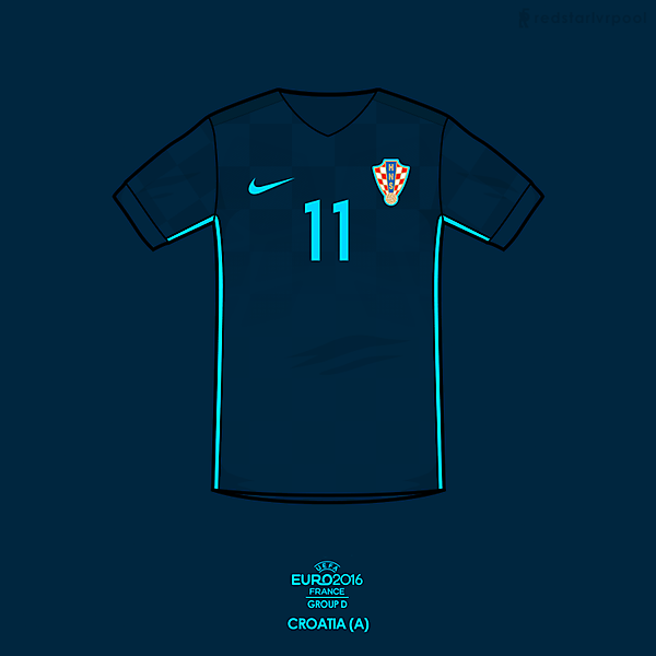 Euro 2016 - Nike Croatia Away
