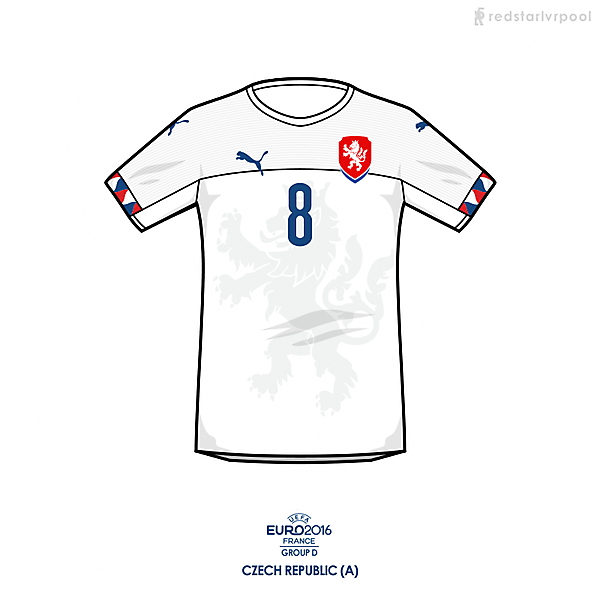 Euro 2016 - Puma Czech Republic Away