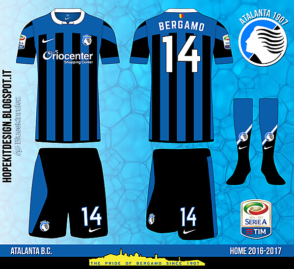 ATALANTA B.C. NIKE 2016/2017 CONCEPT