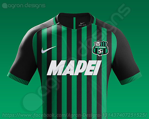 NIKE US SASSUOLO HOME KIT FANTASY