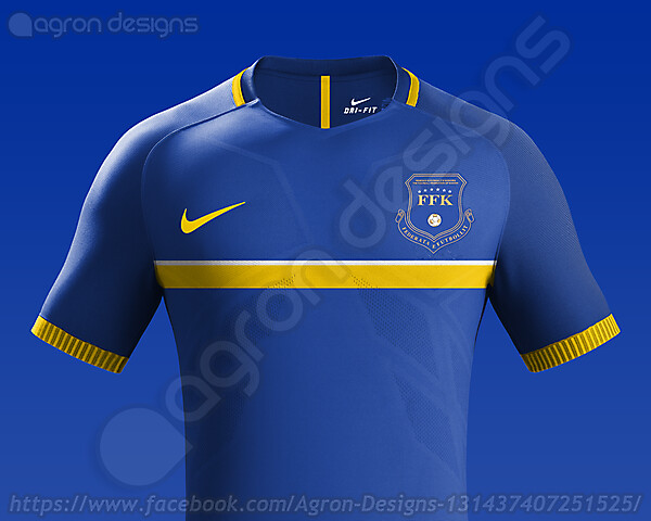 Nike Kosovo NT Home Kit Concept