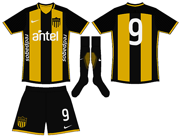 Peñarol Nike Mockup