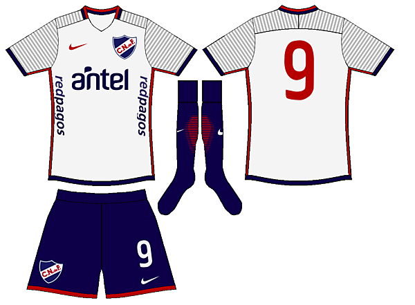 Nacional Nike Mockup