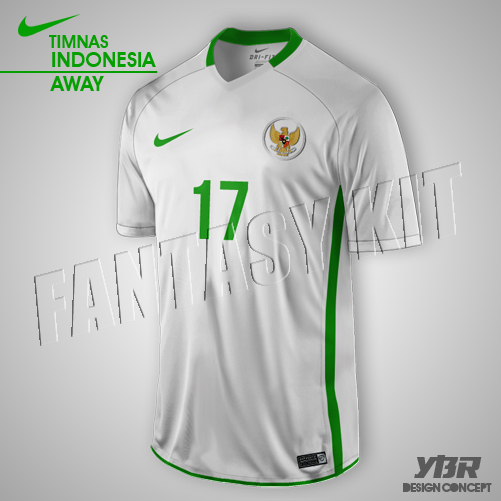  INDONESIA NATIONALY KIT NIKE 2016/2017 AWAY 