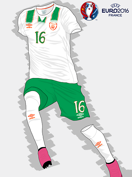 UEFA EURO 2016 - Rep. of Ireland Away Kit