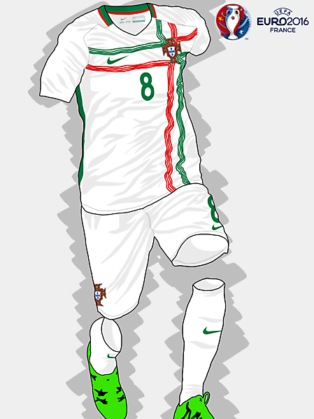 UEFA EURO 2016 - Portugal Away Kit