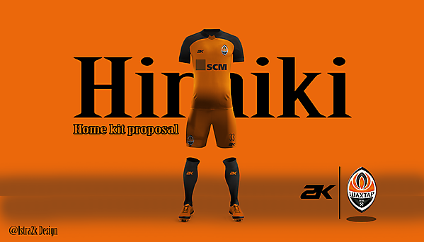 Shakhtar Donetsk - Home kit +YouTube video