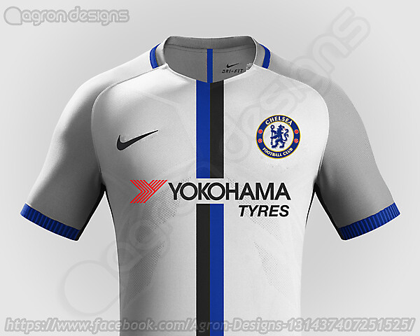 Nike Chelsea Fc Away Kit Concept 