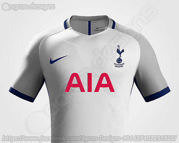 Nike Tottenham Hotspur Fc Home Kit Concept