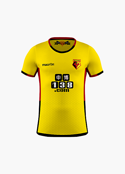 Watford FC - Macron Home Kit