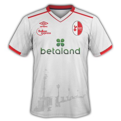 FC Bari Kit sponsor disposition 2