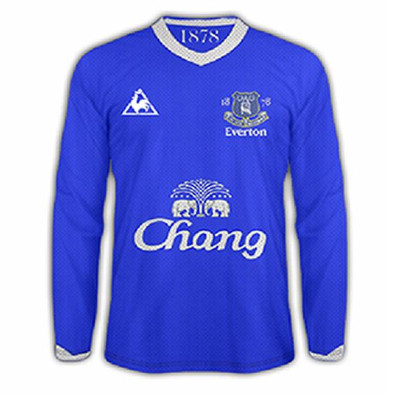 Everton Le Coq Sportif Home Shirt