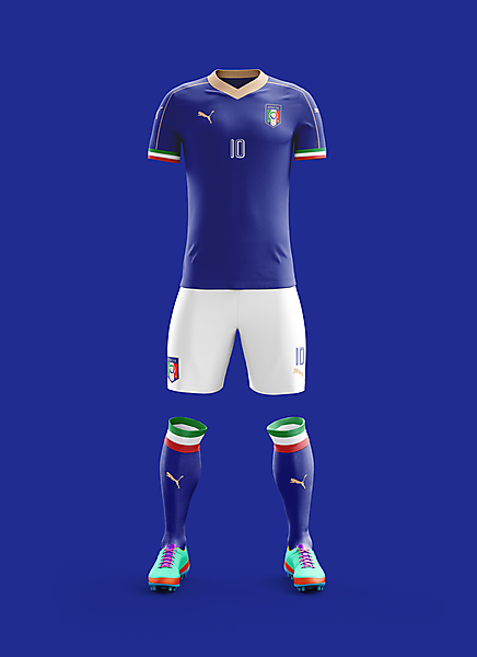Italy x Puma - Home kit concept