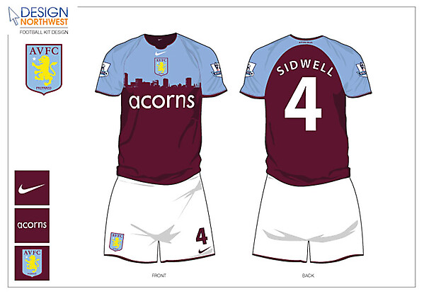 Fantasy Aston Villa Home Football Kit