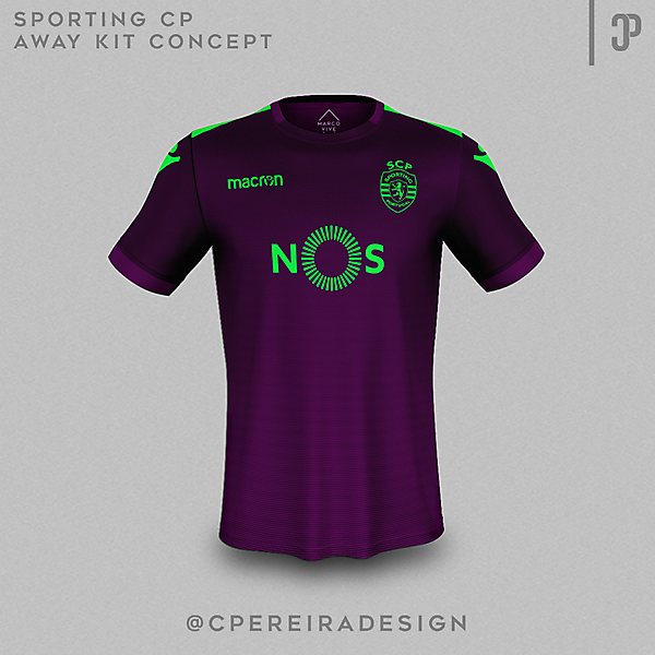 Sporting CP 17/18 Away kit concept