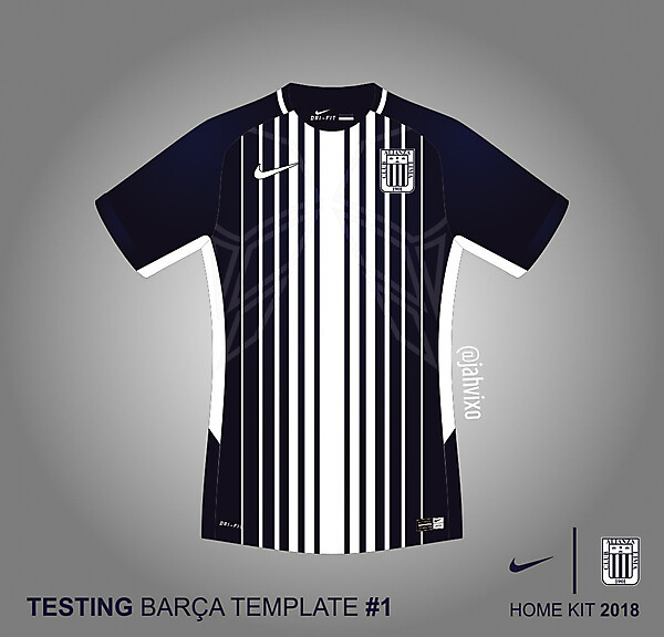 Alianza Lima Nike 2018 Barca #1