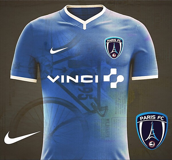 Paris FC Home Kit 17/18