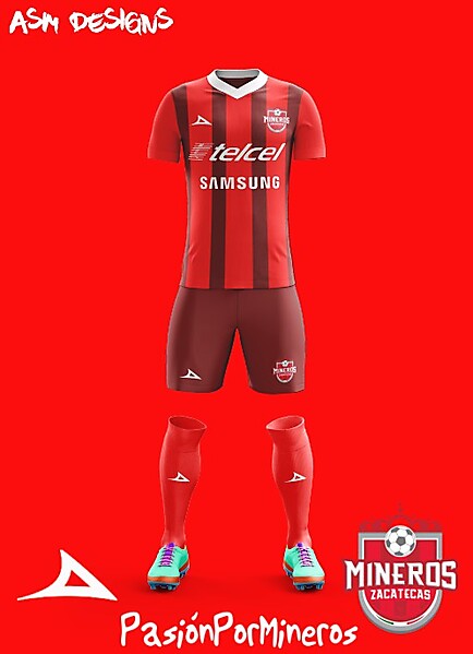 Mineros de Zacatecas 17/18 Pirma Home Kit