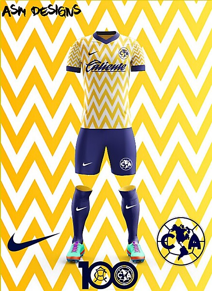 Club America 2018 Home Kit Nike 