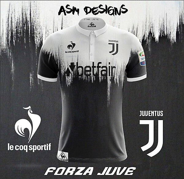 Juventus 2018 Le Coq Sportif Home Kit