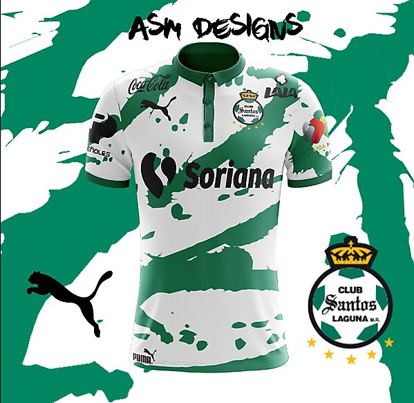 Santos Laguna 2018 Puma Home Kit